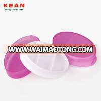 Portable custom logo food grade pp pill box timer