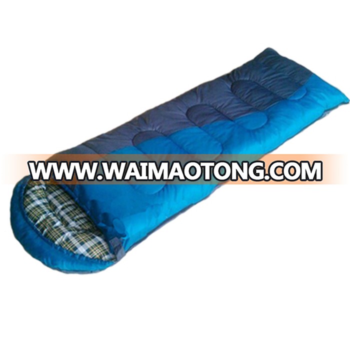 Waterproof Flannel Envelope Sleeping Bag