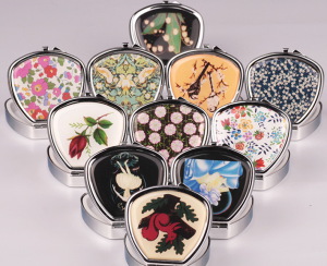 Decorative Mini Pill Box, Portable Pill Box